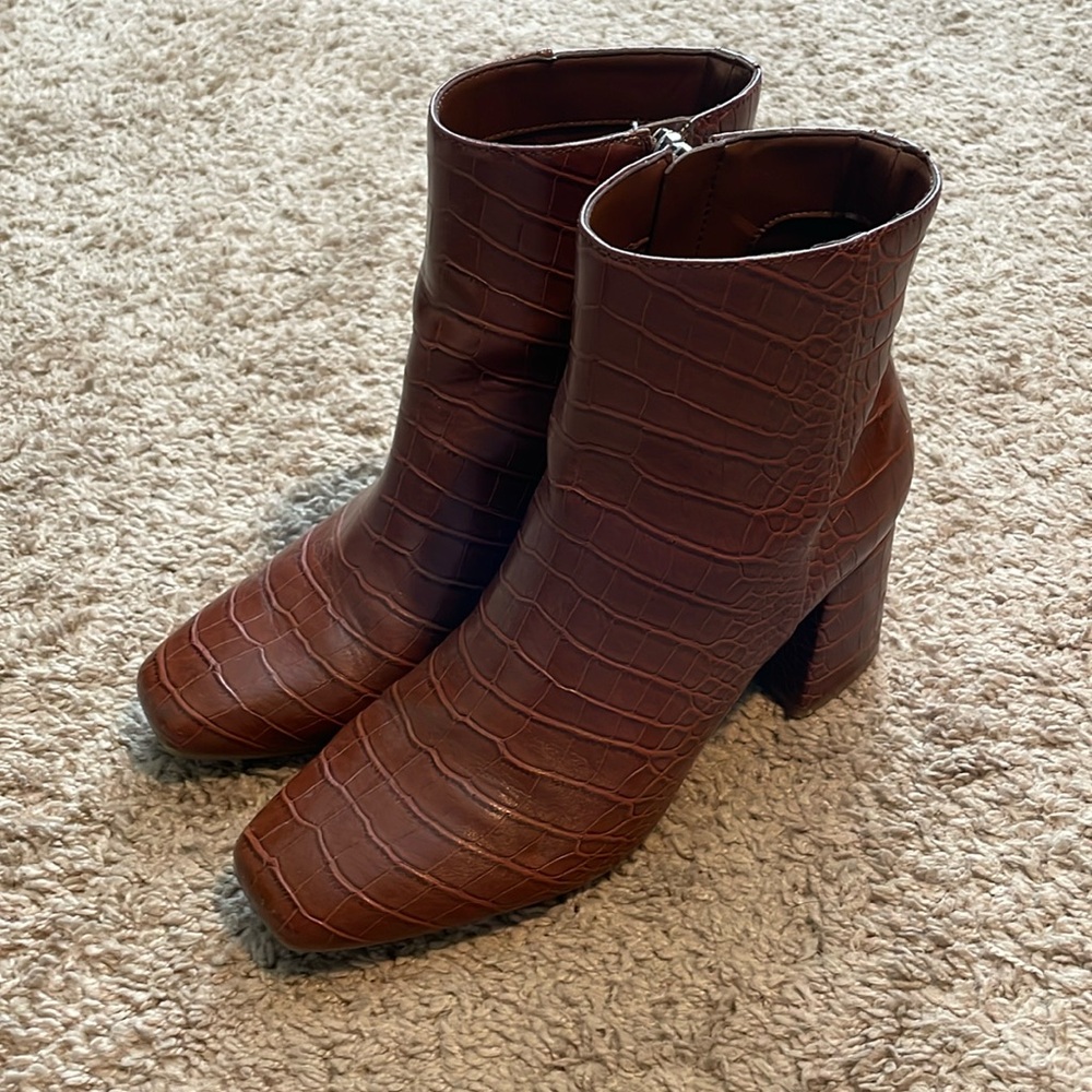 Nine West Snakeskin Boots